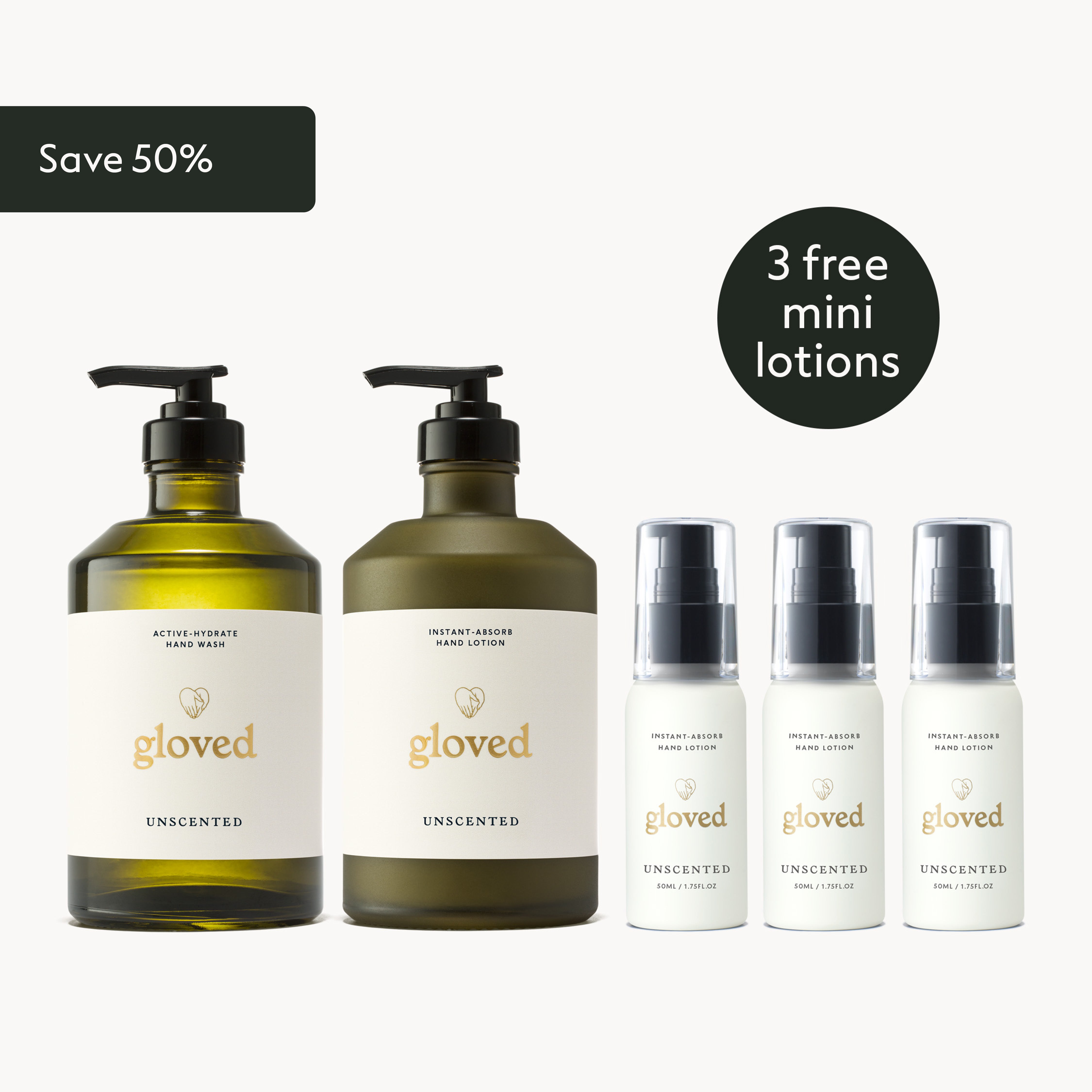 Unscented Hand Care Starter Set